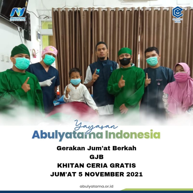 KHITAN CERIA GRATIS YAYASAN ABULYATAMA INDONESIA  CABANG KARAWANG