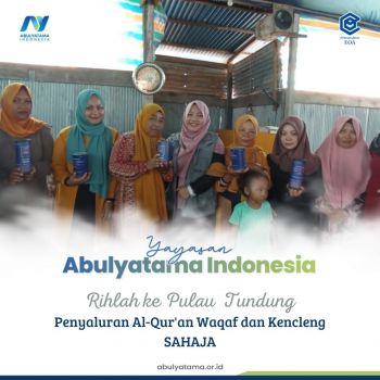 Rihlah ke Pulau Tundung: Penyaluran Al Qur`an Waqaf dan Kencleng SAHAJA
