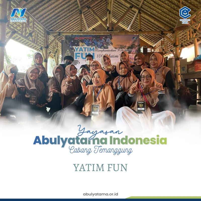 Menghantarkan Kebahagiaan 100 Anak Yatim Binaan YAI Temanggung